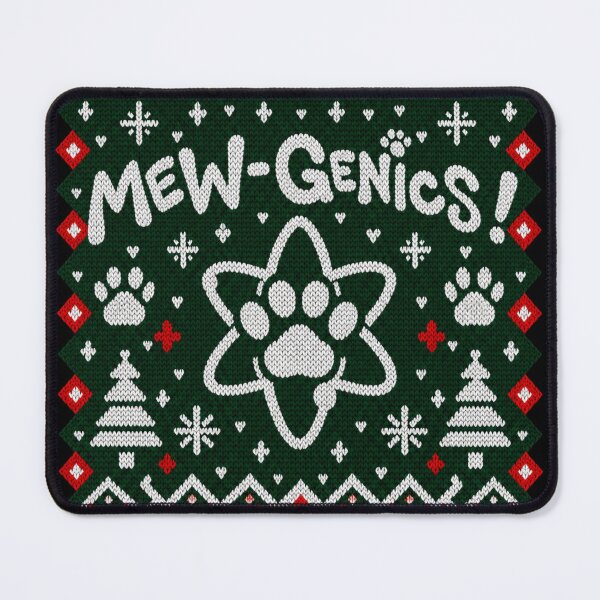 Item preview, Mew-Genics Ugly Christmas Sweater designed and sold by Gabriela Mihai.