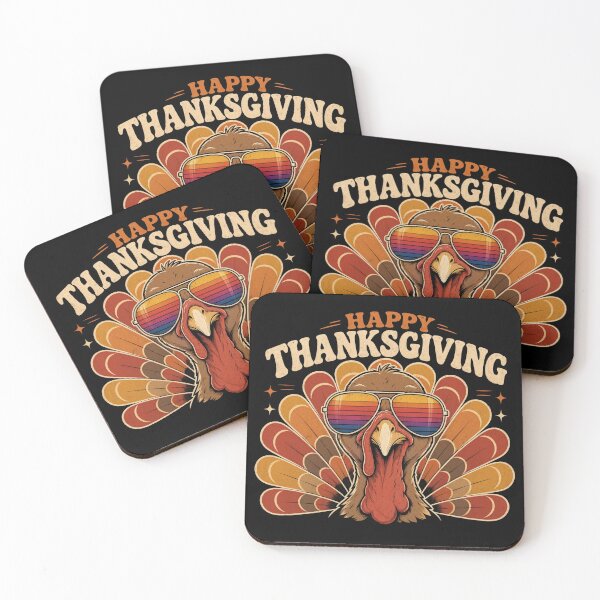 Item preview, Retro Sunglasses Turkey Face Cool Thanksgiving Vintage designed and sold by CF_VintageDesign.