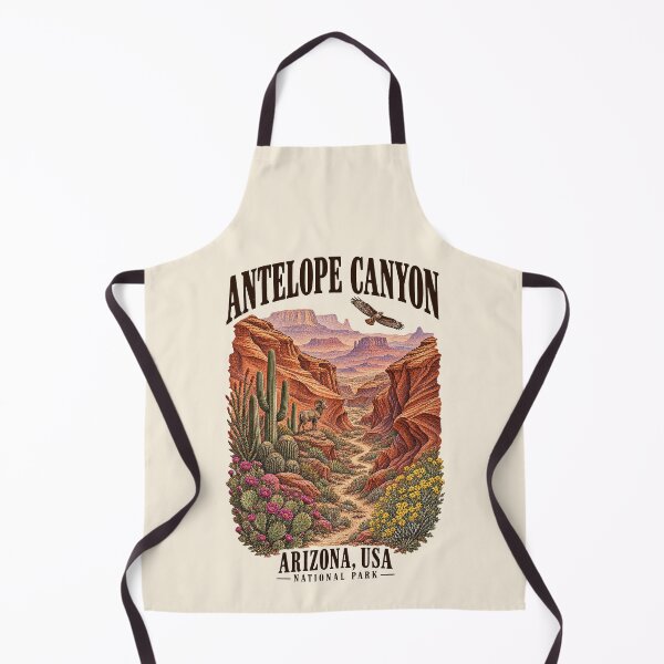 Item preview, Antelope Canyon, Arizona, USA [Vintage Illustration] designed and sold by elektronen.