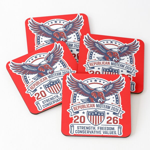 Item preview, Republican MAGA Supporter 2026 Midterm Design designed and sold by RedCircleArt.