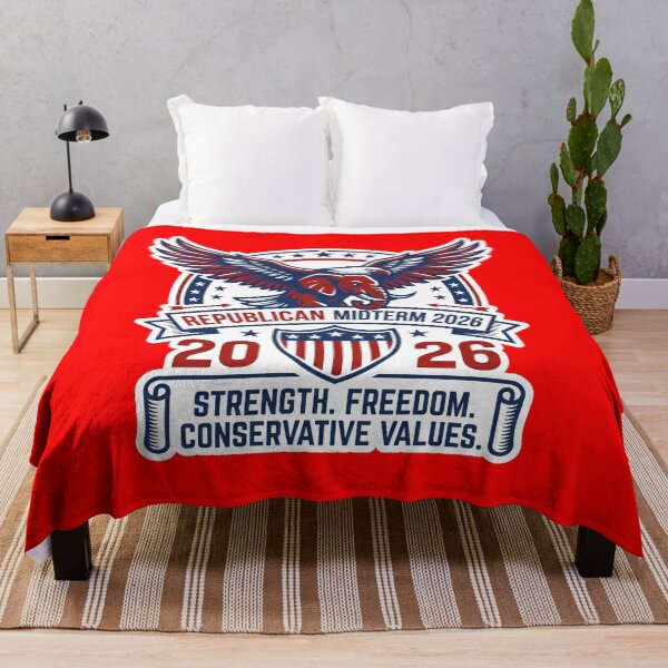 Item preview, Republican MAGA Supporter 2026 Midterm Design designed and sold by RedCircleArt.