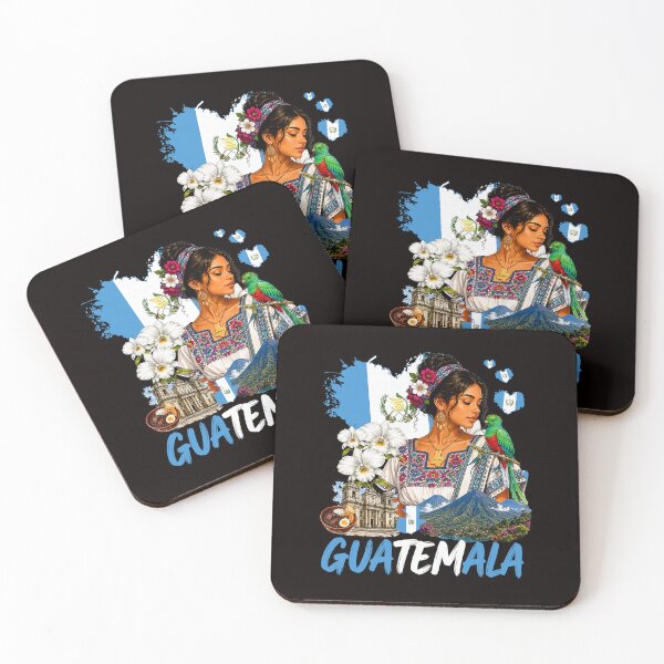 Item preview, Guatemala Pride Chapina Woman Quetzal Volcano Heritage designed and sold by torildorxop.