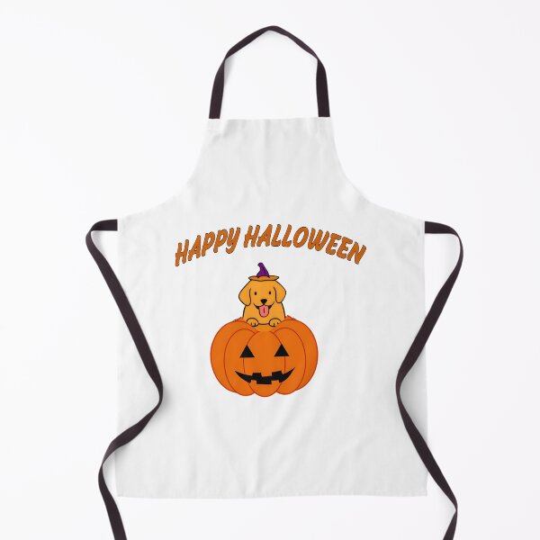 Item preview, Cute Halloween Pumpkin Dog Illustration for Spooky Fall Season designed and sold by crispysalmonn.