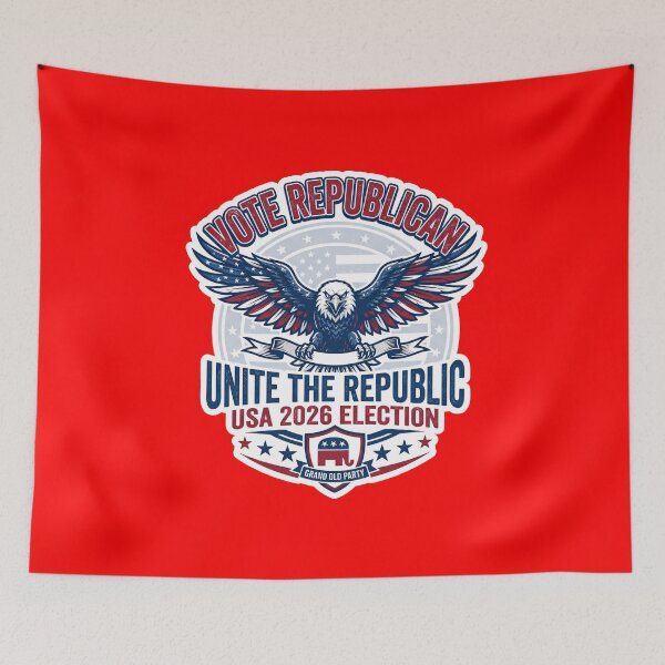 Item preview, Republican MAGA Supporter 2026 Midterm Design designed and sold by RedCircleArt.