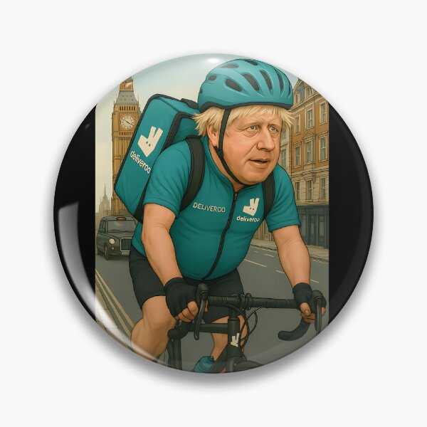 Item preview, Boris Johnson Deliveroo designed and sold by ALNOBEE20.