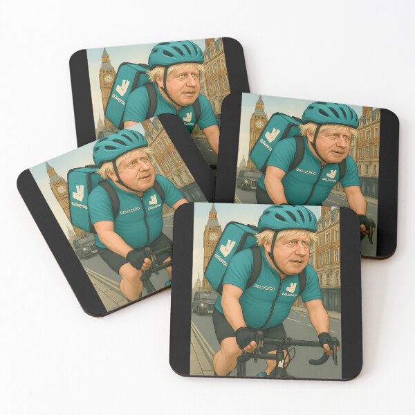 Item preview, Boris Johnson Deliveroo designed and sold by ALNOBEE20.
