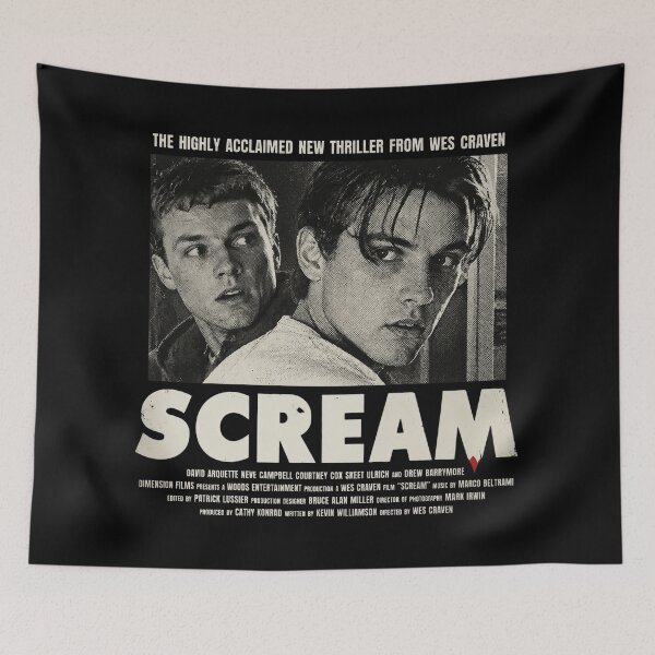 Item preview, Scream Retro Poster designed and sold by eliquistgk.