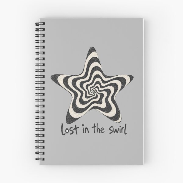 Item preview, Lost In The Swirl Hypnotic Star Graphic Punk Grunge designed and sold by Yellowriversss.