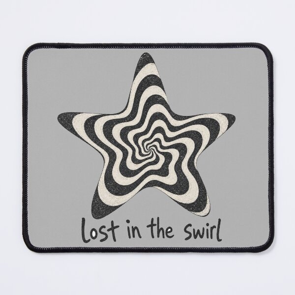 Item preview, Lost In The Swirl Hypnotic Star Graphic Punk Grunge designed and sold by Yellowriversss.