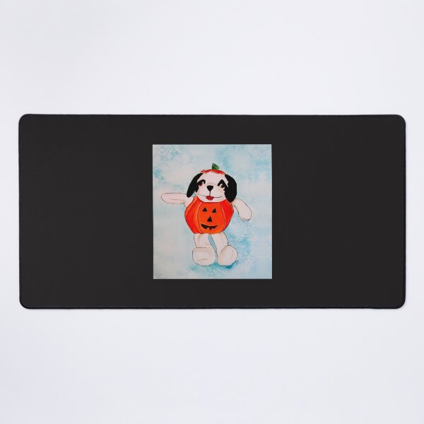 Item preview, Cute Halloween Dog Design with Festive Costume and Pumpkin Theme designed and sold by crispysalmonn.