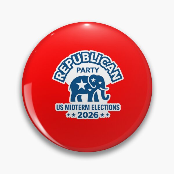 Item preview, Republican MAGA Supporter 2026 Midterm Design designed and sold by RedCircleArt.