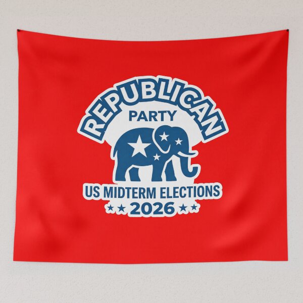 Item preview, Republican MAGA Supporter 2026 Midterm Design designed and sold by RedCircleArt.