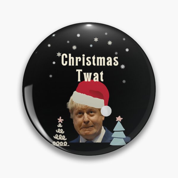 Item preview, Boris Johnson Christmas Twat designed and sold by HorusEgypt.