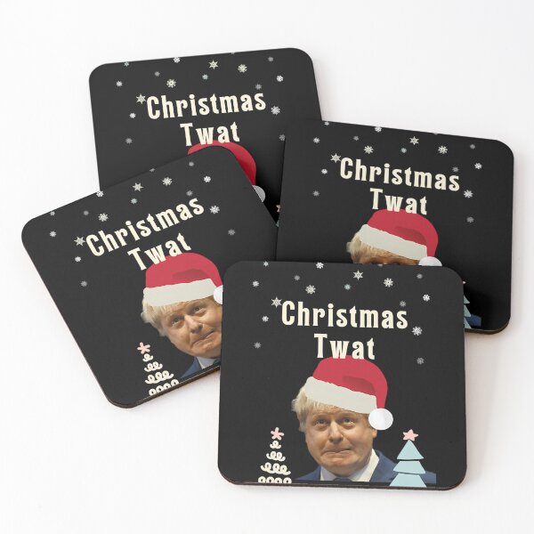 Item preview, Boris Johnson Christmas Twat designed and sold by HorusEgypt.