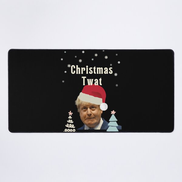 Item preview, Boris Johnson Christmas Twat designed and sold by HorusEgypt.