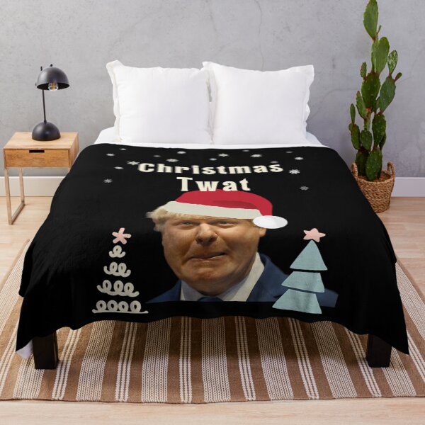 Item preview, Boris Johnson Christmas Twat designed and sold by HorusEgypt.