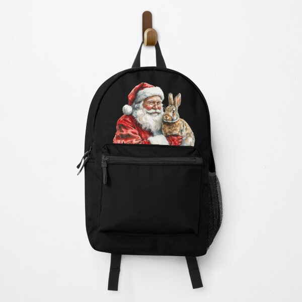 Item preview, Santa Claus and Wild Hare Watercolor designed and sold by Litely.