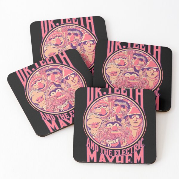 Item preview, Dr. th and The Electric Mayhem Retro Band Art designed and sold by Gaston  Swaniawski.