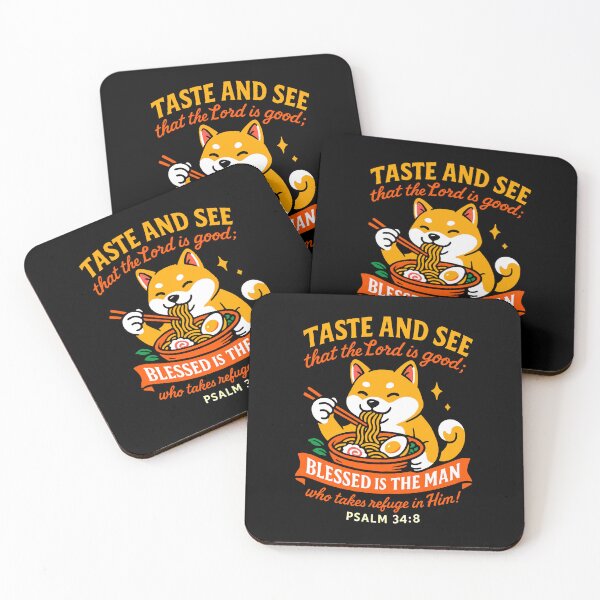 Item preview, Psalm 34:8 Taste And See That The LORD Is Good designed and sold by plushism.