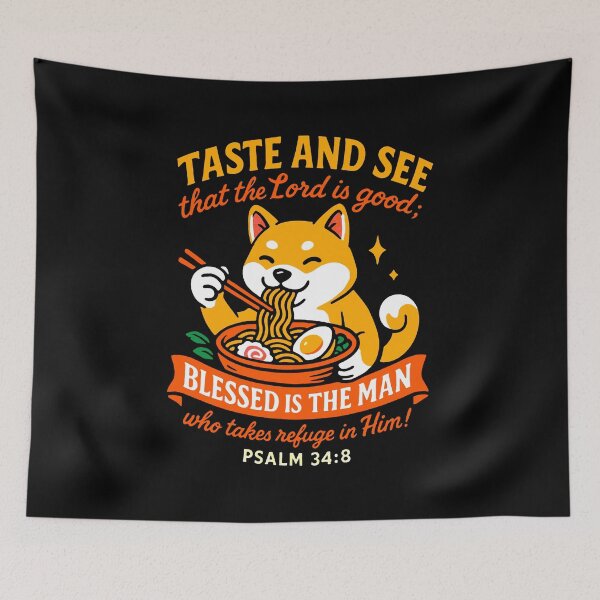 Item preview, Psalm 34:8 Taste And See That The LORD Is Good designed and sold by plushism.