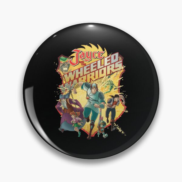 Item preview, Jayce and the Wheeled Warriors Retro Shield Emblem designed and sold by Gaston  Swaniawski.