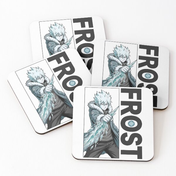 Item preview, Anime Ice Warrior Winter Fantasy Art designed and sold by StickerNestYou.