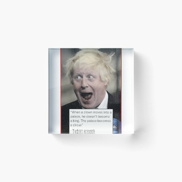 Aperçu de l'œuvre Boris Johnson Clown créée et vendue par ALNOBEE20.