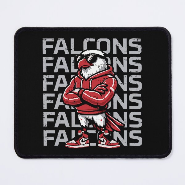 Item preview, Falcons Football Fan Red Hoodie Falcon Sports Team designed and sold by khdmalakarak.