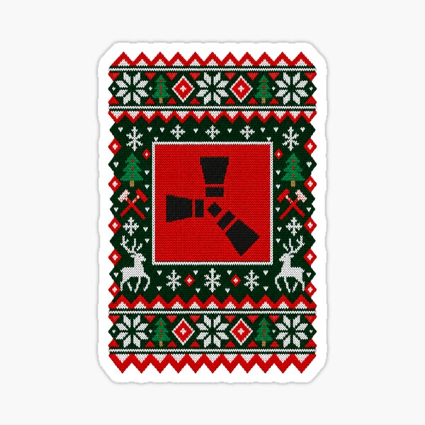Item preview, Rust Ugly Christmas Sweater designed and sold by Gabriela Mihai.