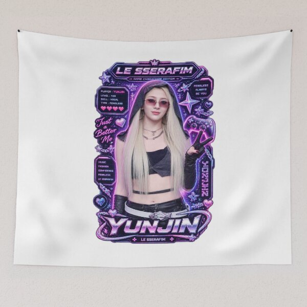 Item preview, Luminous Pink Arcade Yunjin Vocal Song Made My Night Pose designed and sold by Valereekmerch.