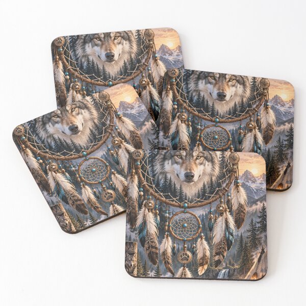 Item preview, Spirit of the Wolf designed and sold by PIERRES&MAILLESDesign.