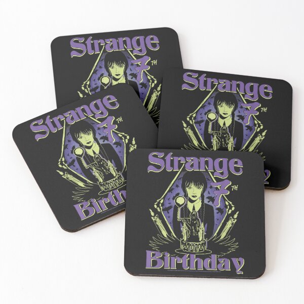 Item preview, Wednesday Strange 7th Goth Birthday Big Wednesday Chest Logo designed and sold by ricardoxpyd.