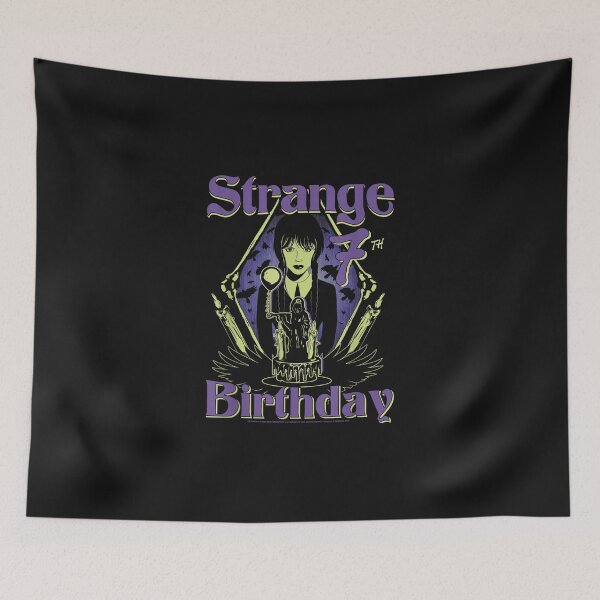 Item preview, Wednesday Strange 7th Goth Birthday Big Wednesday Chest Logo designed and sold by ricardoxpyd.
