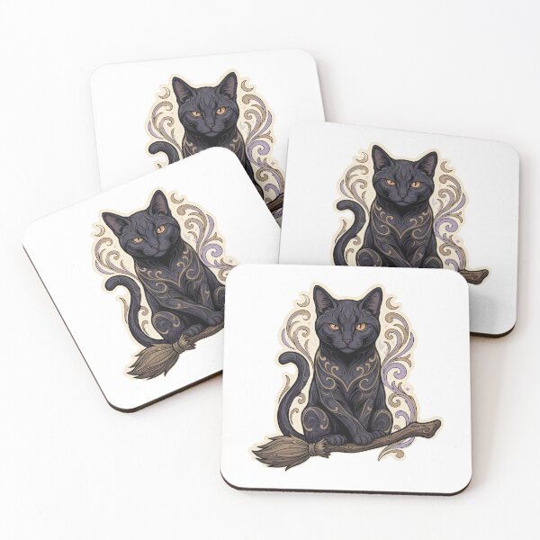 Item preview, Bad Luck Social Construct Black Cat designed and sold by Keizoku Studio.