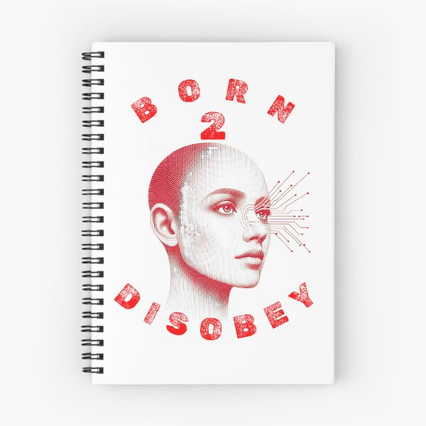 Item preview, BORN TO DISOBEY designed and sold by PhraseCreatives.