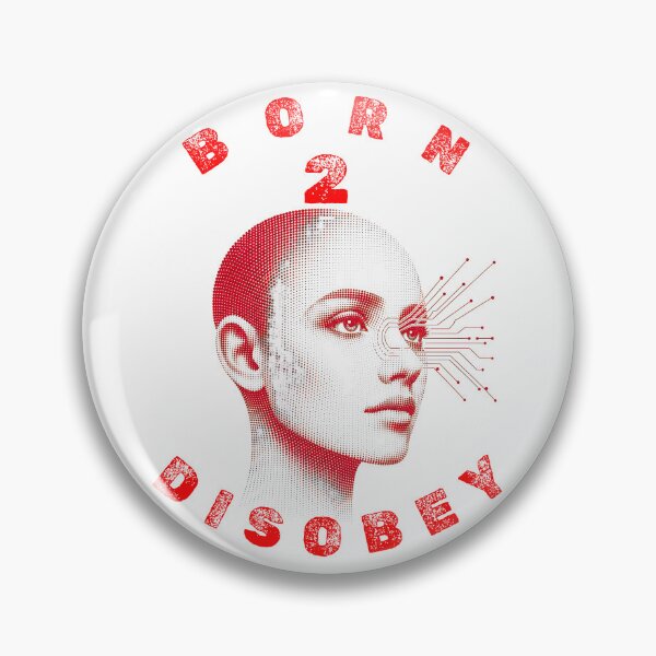 Item preview, BORN TO DISOBEY designed and sold by PhraseCreatives.