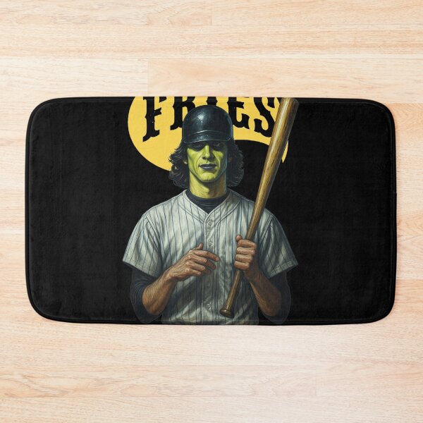 Item preview, Retro Fries Baseball Player Bat Art designed and sold by Gaston  Swaniawski.