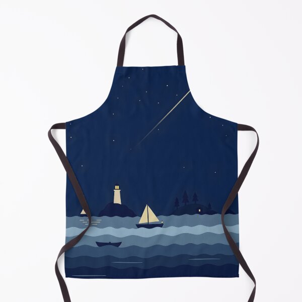 Item preview, Minimalist Lighthouse Guiding Light to the Stars - Lighthouse Nights designed and sold by Xeneros.
