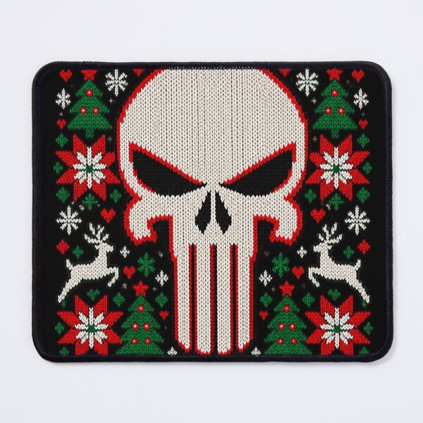 Item preview, Punisher Ugly Christmas Sweater designed and sold by Gabriela Mihai.