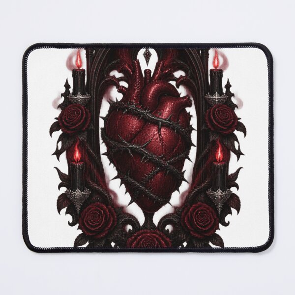Item preview, Crimson Gothic Heart designed and sold by Tshirtit.