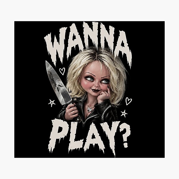 Item preview, Wanna Play Chucky designed and sold by elsiechillqzde.