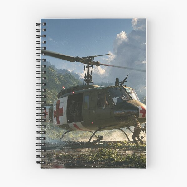 Item preview, Huey Medevac In Vietnam designed and sold by Skyframe Aviation.