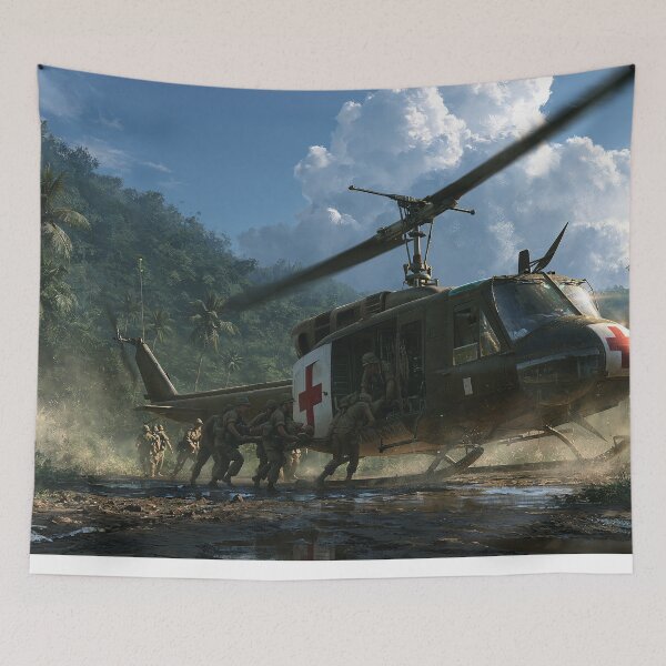 Item preview, Vietnam Huey Rescue Mission designed and sold by Skyframe Aviation.