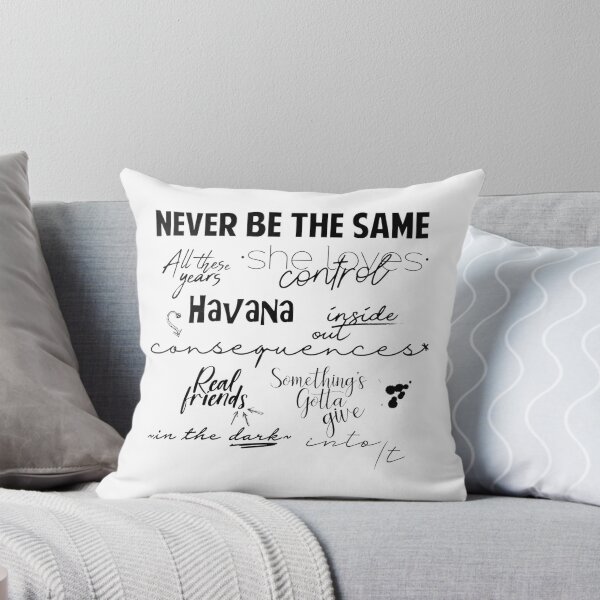 Item preview, Camila Songs Music Lyrics Fan Art Design designed and sold by scorpiorepublic.