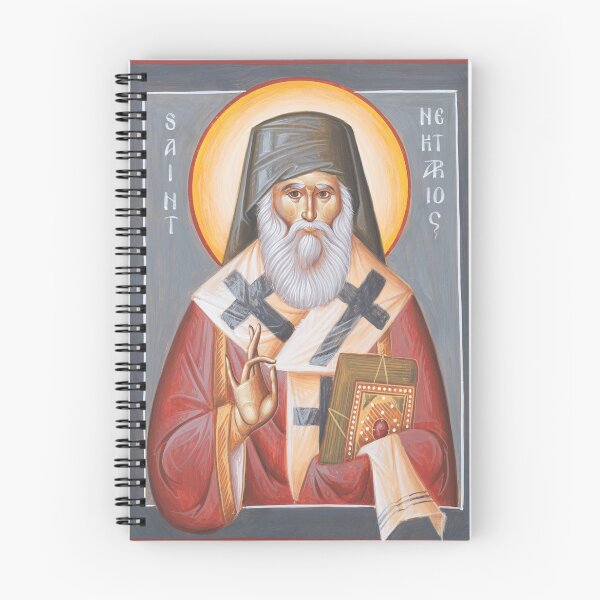 Item preview, St Nektarios designed and sold by ikonographics.