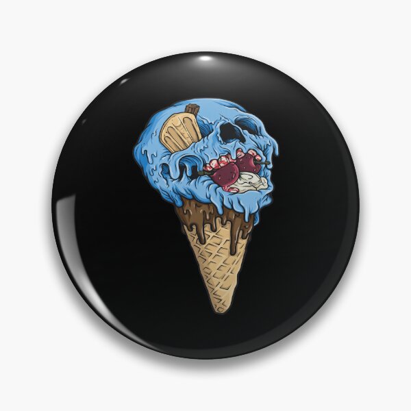 Item preview, Melting Skull Ice Cream Cone designed and sold by Gaston  Swaniawski.
