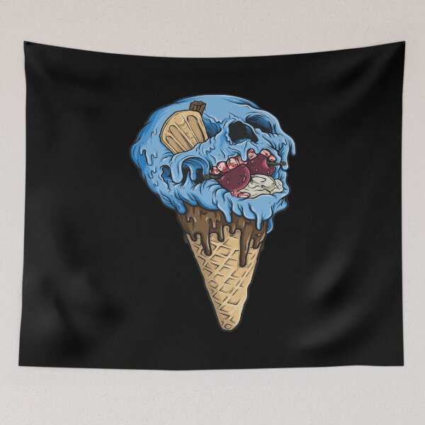 Item preview, Melting Skull Ice Cream Cone designed and sold by Gaston  Swaniawski.