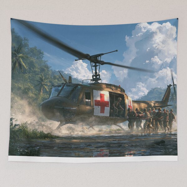 Item preview, Bell UH-1 Medevac Rescue designed and sold by Skyframe Aviation.