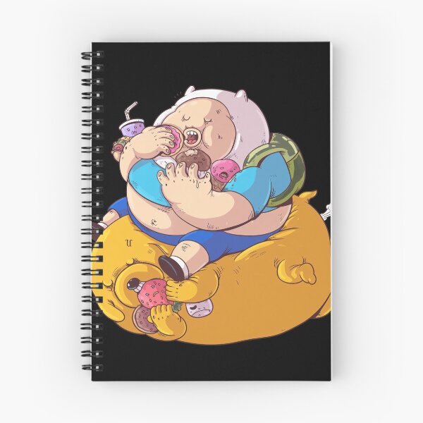 Item preview, Finn and Jake Overeating Funny Art designed and sold by Gaston  Swaniawski.