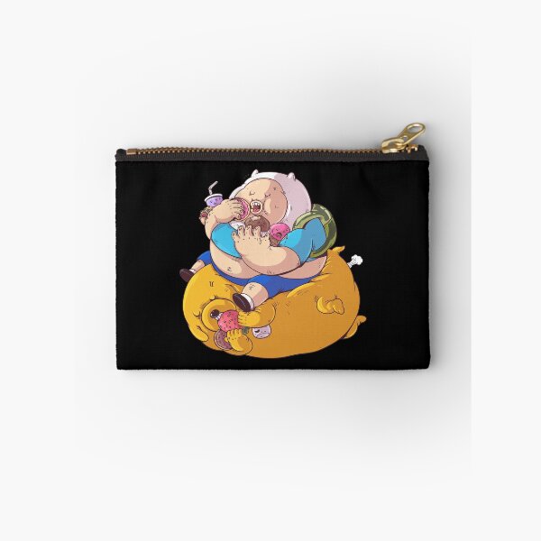 Item preview, Finn and Jake Overeating Funny Art designed and sold by Gaston  Swaniawski.